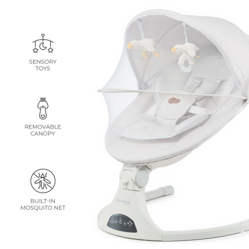 Крісло-гойдалка Kinderkraft Tulsy Beige (301237) — 21672