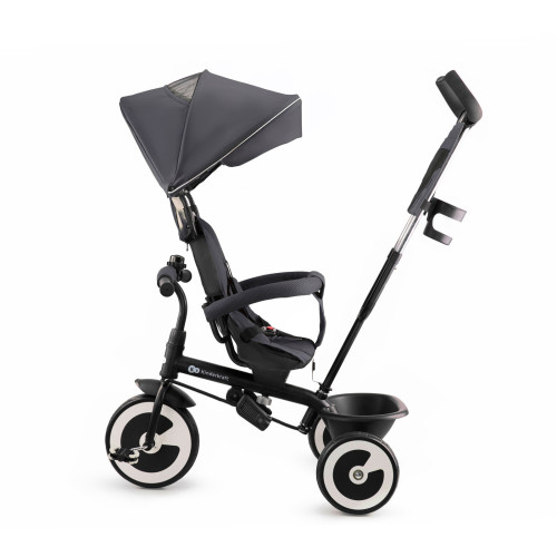 Триколісний велосипед з батьківською ручкою Kinderkraft Aston Malachite Grey (KRASTO00GRY0000) — 15976 Триколісний велосипед з батьківською ручкою Kinderkraft Aston Malachite Grey (KRASTO00GRY0000) — 15976