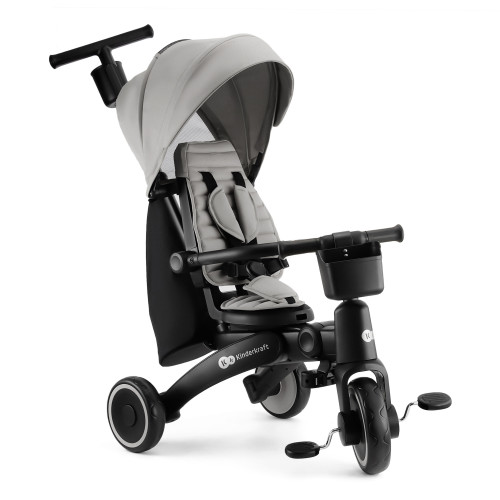 Триколісний велосипед Kinderkraft Jazz 2 Grey (301229) — 21669