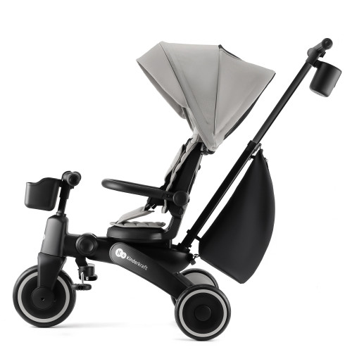 Триколісний велосипед Kinderkraft Jazz 2 Grey (301229) — 21669