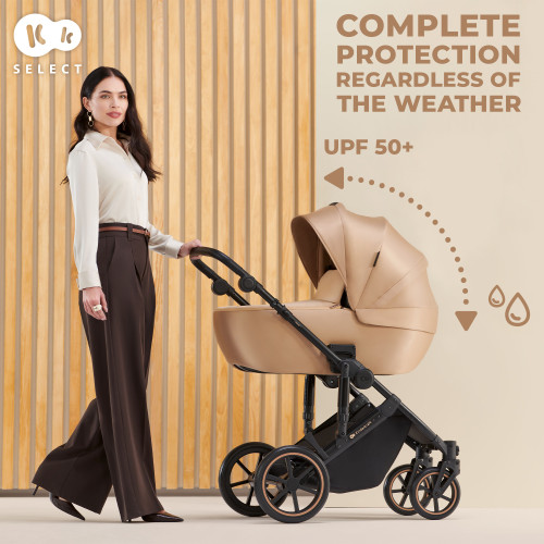 Універсальна коляска 2 в 1 Kinderkraft Prime 2 Shadow Grey (KSPRIM02GRY2000) — 23777