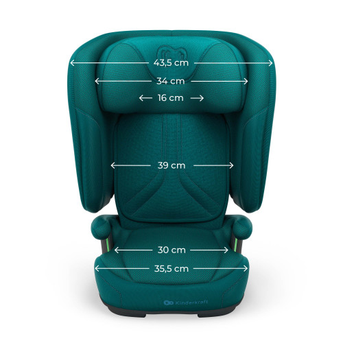 Дитяче автокрісло Kinderkraft Unity 2 i-Size Green (301250) — 21685
