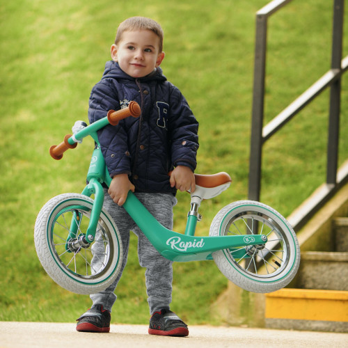 Біговел Kinderkraft Rapid Midnight Green (202609) — 15801