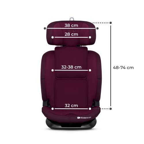 Автокресло Kinderkraft Oneto3 i-Size Cherry Pearl (301120) — 16020