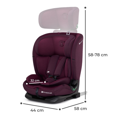 Автокресло Kinderkraft Oneto3 i-Size Cherry Pearl (301120) — 16020
