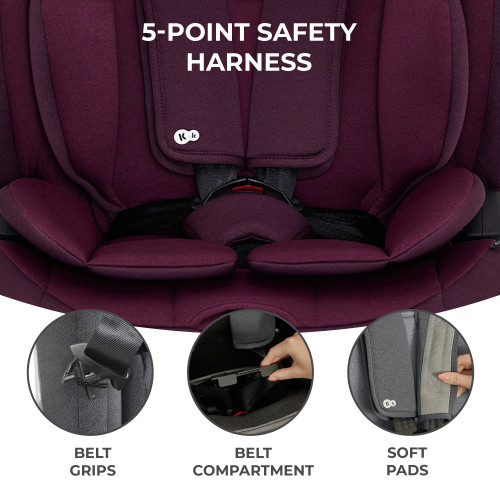 Автокресло Kinderkraft Oneto3 i-Size Cherry Pearl (301120) — 16020