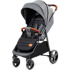 Прогулянкова коляска Kinderkraft Grande Plus Grey (301065)
