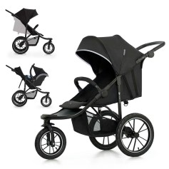Прогулянкова коляска Kinderkraft Helsi 2 Black (KSHELS02BLK0000)