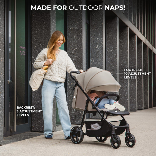 Прогулянкова коляска Kinderkraft Trig 3 Onyx Black (KSTRIG03BLK0000) — 16080