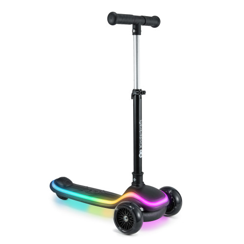 Триколісний самокат Kinderkraft Raket Black (301224) — 16583