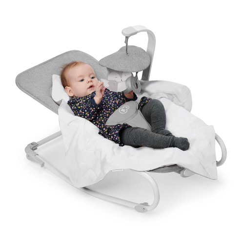 Шезлонг-гойдалка Kinderkraft Felio 2 Stone Grey (KBFELI20GRY0000) — 16308