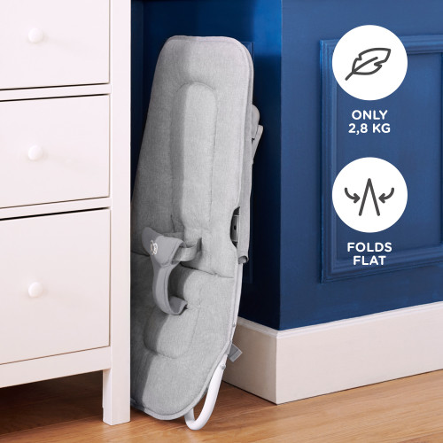 Шезлонг-гойдалка Kinderkraft Felio 2 Stone Grey (KBFELI20GRY0000) — 16308