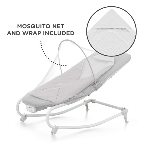 Шезлонг-гойдалка Kinderkraft Felio 2 Stone Grey (KBFELI20GRY0000) — 16308