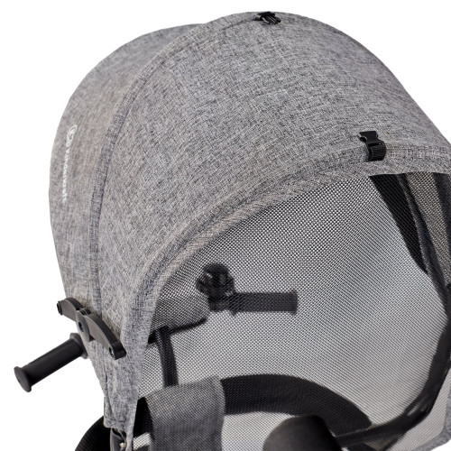Триколісний велосипед з поворотним сидінням Kinderkraft Freeway Grey Melange (300020) — 15842