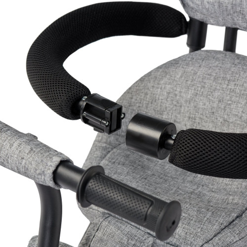 Триколісний велосипед з поворотним сидінням Kinderkraft Freeway Grey Melange (300020) — 15842