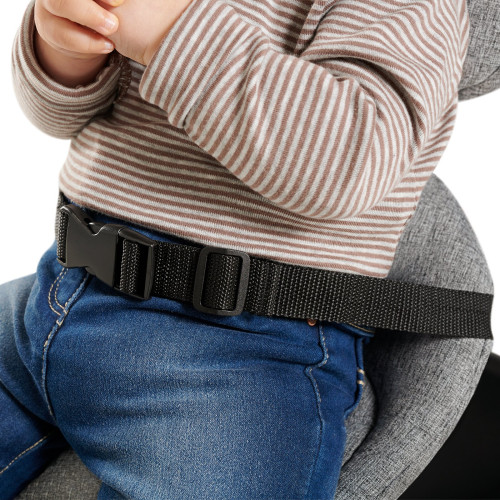 Триколісний велосипед з поворотним сидінням Kinderkraft Freeway Grey Melange (300020) — 15842