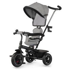 Триколісний велосипед з поворотним сидінням Kinderkraft Freeway Grey Melange (300020)