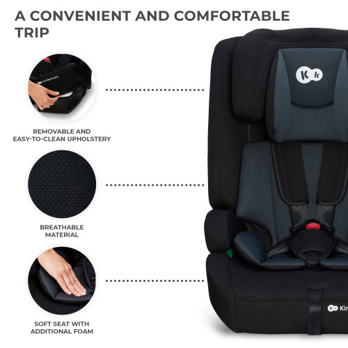 Автокресло Kinderkraft Safety Fix 2 i-Size Black (KCSAFI02BLK0000) — 16028
