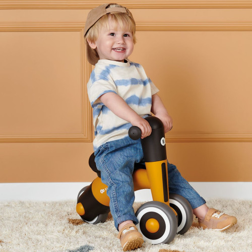 Каталка-біговел Kinderkraft Minibi Honey Yellow (KRMIBI00YEL0000) — 16764