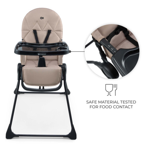 Дитячий стільчик для годування Kinderkraft Binci Beige (301239) — 21674 Дитячий стільчик для годування Kinderkraft Binci Beige (301239) — 21674