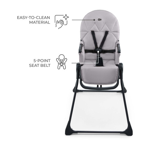 Дитячий стільчик для годування Kinderkraft Binci Grey (301240) — 21675 Дитячий стільчик для годування Kinderkraft Binci Grey (301240) — 21675