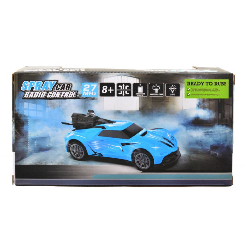 Машинка на радіокеруванні Sulong Toys Spray Car Sport 1:24 рожевий, з функцією туману (SL-354RHP) — 21156