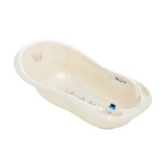 Ванночка Tega Lux 102 см со сливом Белая жемчужина Медвежата бежевый (MS-005ODPŁYW-119)