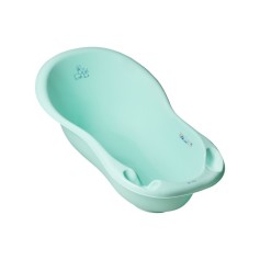 Ванночка Tega Lux 102 см зі зливом Зайчики м'ятний (KR-005-105)