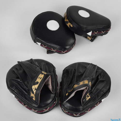 Лапи гнуті боксерські шкіряні ТМ JAB (100038)