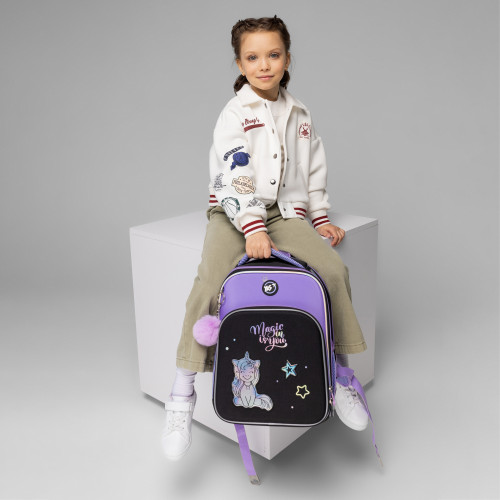 Рюкзак школьный каркасный YES Magic Unicorn S-78 — 9795 Рюкзак школьный каркасный YES Magic Unicorn S-78 — 9795