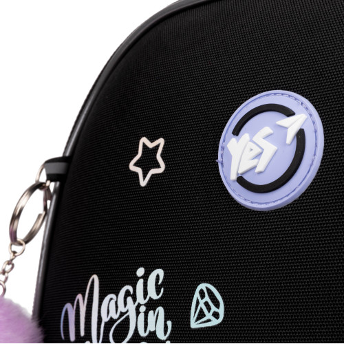 Рюкзак школьный каркасный YES Magic Rainbow Unicorn H-100 — 9777