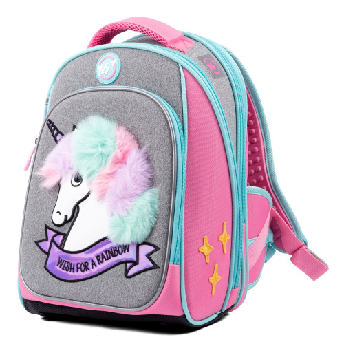 Рюкзак школьный каркасный YES S-89 Unicorn — 9570