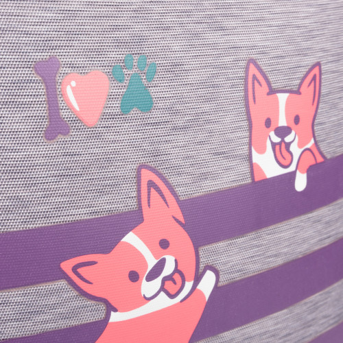 Рюкзак школьный каркасный YES H-12 Corgi — 9712 Рюкзак школьный каркасный YES H-12 Corgi — 9712