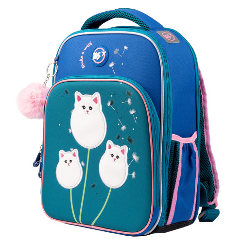 Рюкзак школьный каркасный  YES Dandelion Cats S-78 — 9744