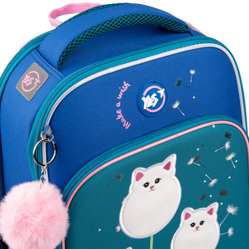 Рюкзак школьный каркасный  YES Dandelion Cats S-78 — 9744