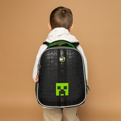 Рюкзак школьный каркасний Yes Minecraft H-100 — 9789 Рюкзак школьный каркасний Yes Minecraft H-100 — 9789