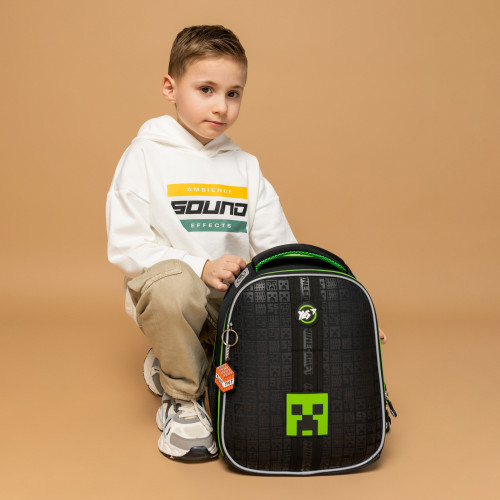 Рюкзак школьный каркасний Yes Minecraft H-100 — 9789 Рюкзак школьный каркасний Yes Minecraft H-100 — 9789