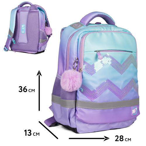 Рюкзак шкільний YES Sparkle S-52 Ergo — 9798