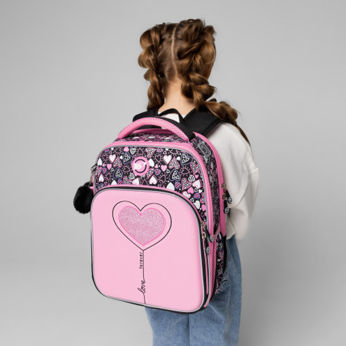 Рюкзак школьный каркасный YES My Heart S-78 — 9794