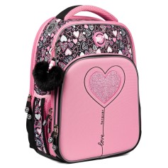 Рюкзак школьный каркасный YES My Heart S-78