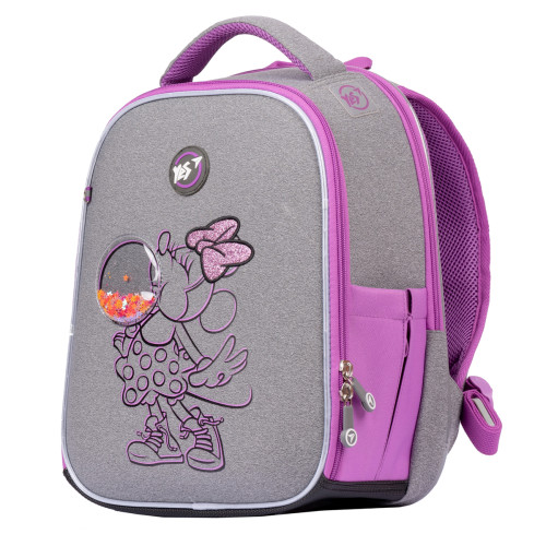 Рюкзак школьный каркасный YES H-100 Minnie Mouse — 9528 Рюкзак школьный каркасный YES H-100 Minnie Mouse — 9528