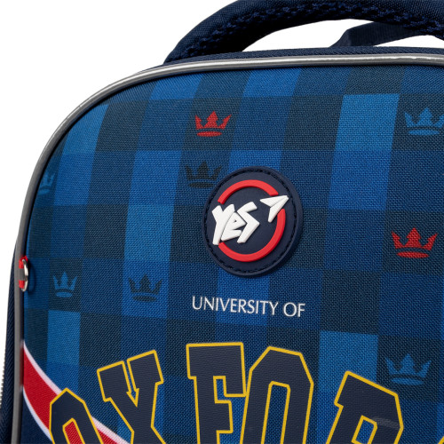 Рюкзак школьный каркасный YES H-100 Oxford — 9745