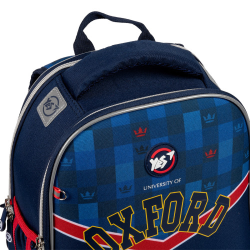 Рюкзак школьный каркасный YES H-100 Oxford — 9745