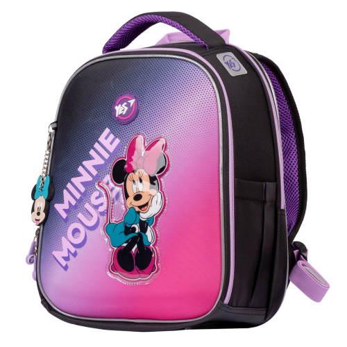 Рюкзак школьный каркасный YES H-100 Minnie Mouse — 9529 Рюкзак школьный каркасный YES H-100 Minnie Mouse — 9529