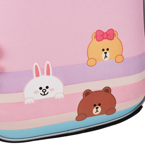 Рюкзак школьный каркасный YES Line Friends H-100 — 9780 Рюкзак школьный каркасный YES Line Friends H-100 — 9780