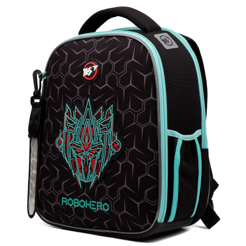 Рюкзак школьный каркасный YES Robohero H-100 — 9782 Рюкзак школьный каркасный YES Robohero H-100 — 9782