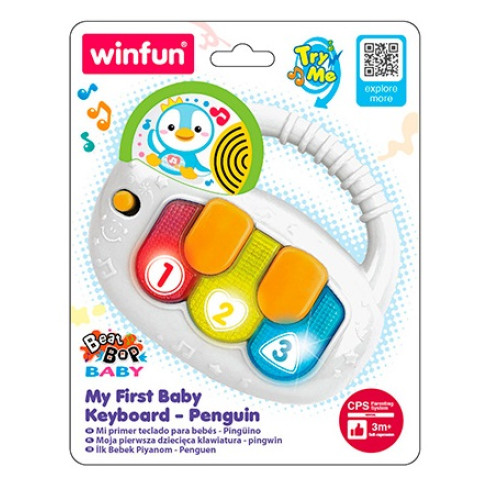 Іграшкове міні-піаніно WinFun Пінгвін (1804-NL)