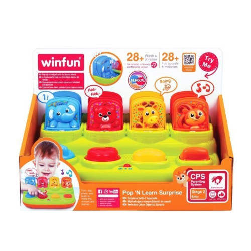 Розвиваюча іграшка WinFun музична (240201-NL) — 19760