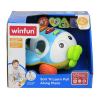 Розвиваюча іграшка-сортер WinFun Літак (1505-01)