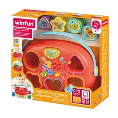 Розвиваюча іграшка-сортер WinFun звуки тварин, музика, світло (230201-NL)